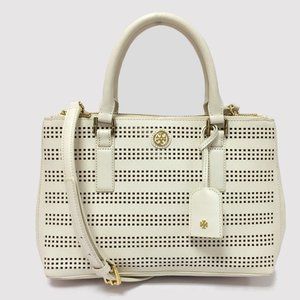 Tory Burch Robinson Birch Double Zip Bag